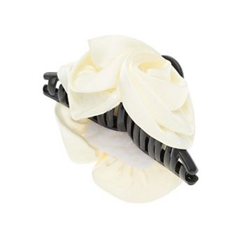 Elegant Double Row Roses Hair Clips 1 pc