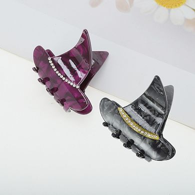 Halloween Witch Hat Design Claw Clip 1 Pc