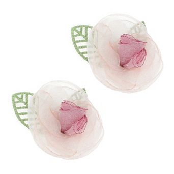 Forest Roses Hair Clip 2 pc