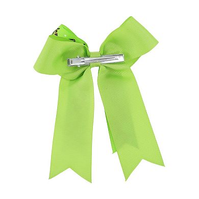 Halloween Bow Double-layer Ribbon Duckbill Clip for Women 1 Pc