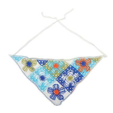 Knitted Triangle Bandanas for Women 2 Pcs