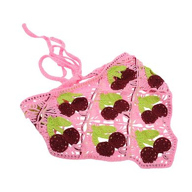 Knitted Triangle Bandanas for Women 2 Pcs