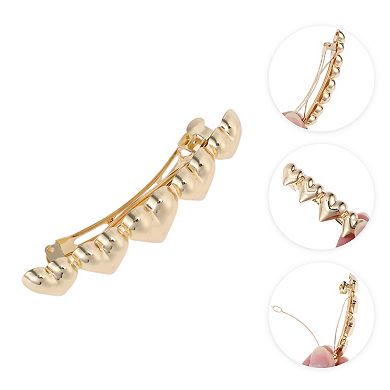 Fashion Heart Hair Clips for Home 1 Pc