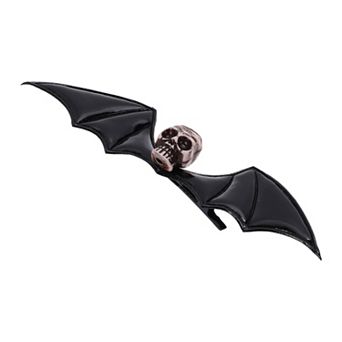 Halloween Bat Wing Skull Hair Clip for Women 1 pc