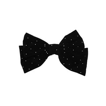 Cute Rhinestones Bow Spring Hair Clips 1 pc