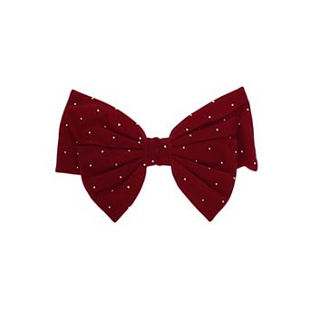 Cute Rhinestones Bow Spring Hair Clips 1 pc