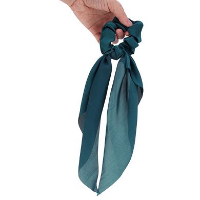 Fashion Solid Tie Triangle Ribbon Scrunchies for Home 1 Pc