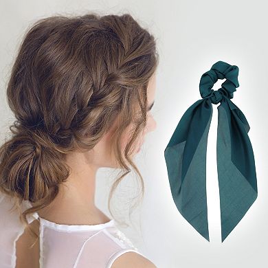 Fashion Solid Tie Triangle Ribbon Scrunchies for Home 1 Pc