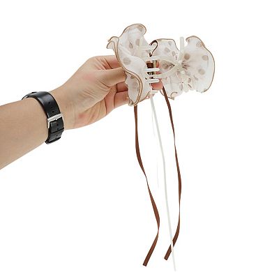 Scalloped Ribbon Claw Clip 1 Pc