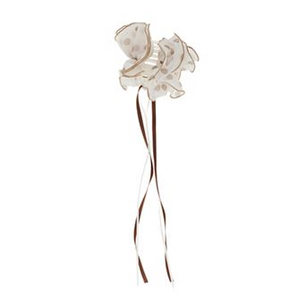 Scalloped Ribbon Claw Clip 1 pc