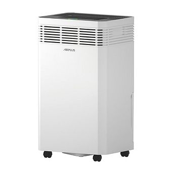 137 pt. 6,000 sq. ft. Commercial Dehumidifier in White, with Pump, with Auto-Defrost, 3-Fan Speed