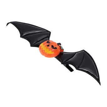 Halloween Funny Bat Wing Pumpkin Hair Clip for Women 1 pc