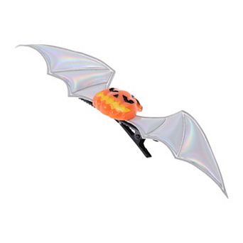 Halloween Funny Bat Wing Pumpkin Hair Clip for Women 1 pc