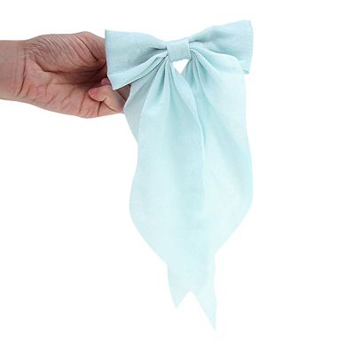 Grace Bow Ribbon Duckbill Hair Clips for Home 1 Pc