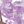 Gold Tone Pink Purple