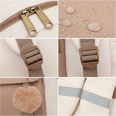 Cute College Backpack Aesthetic Design for School and Travel Laptop Bag