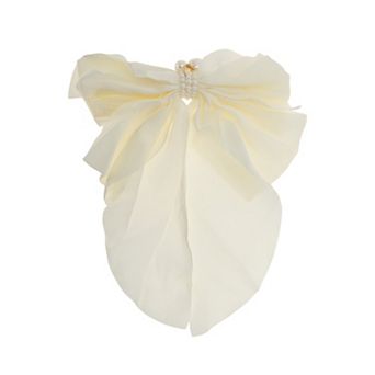 Fashion Pearl Bow Hair Clips Hairdo Clip 1 pc