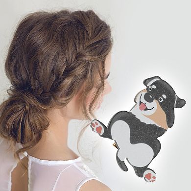 Cute Cartoon Dog Hair Clips for Home 1 Pc