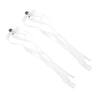 Lace Ribbon Bow Hair Clip 2 pc