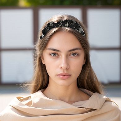 Rhinestone Ribbon Headband for Women 1 Pc