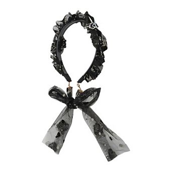Rhinestone Ribbon Headband for Women 1 pc