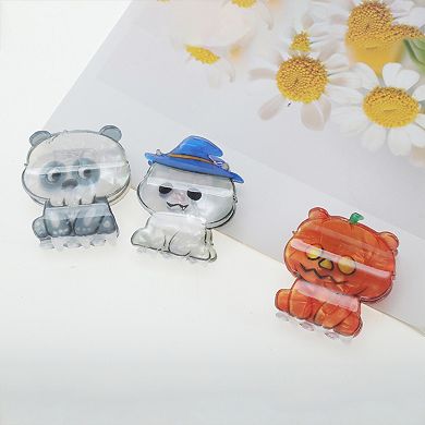 Halloween Claw Clip Gray 1 Pc