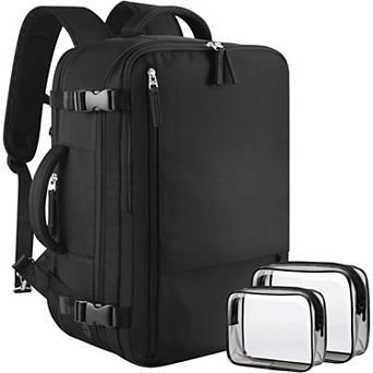 Expandable Carry On Backpack Flight Approved and Waterproof for Travel