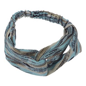 Fashion Cloud Pattern Cross Elastic Hairband for Women 1 pc