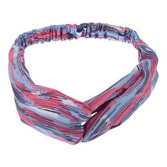 Fashion Cloud Pattern Cross Elastic Hairband for Women 1 pc
