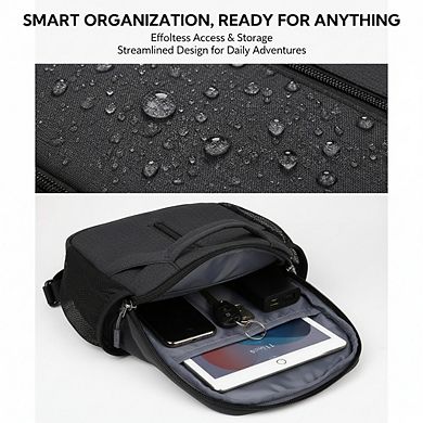 Crossbody Sling Backpack for Travel Hiking and Daypack Use