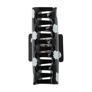 Halloween Claw Clip Black White 1 Pc