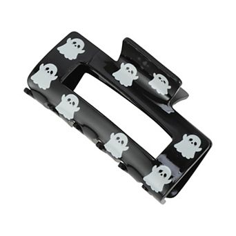 Halloween Claw Clip Black White 1 pc