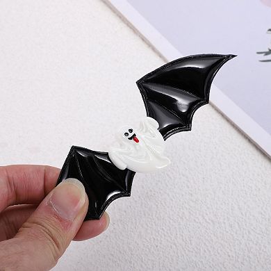 Halloween Bat Wing Ghost Hair Clip for Women 1 Pc