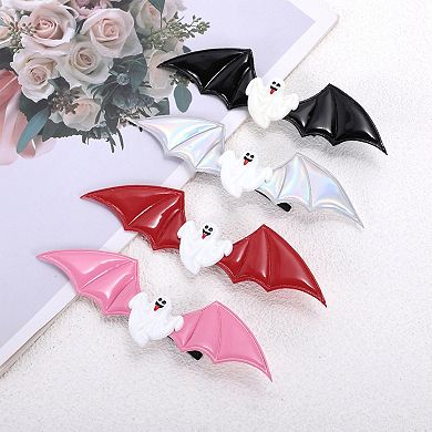Halloween Bat Wing Ghost Hair Clip for Women 1 Pc