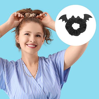 Fashion Halloween Bat Hair Elastics 1 Pc