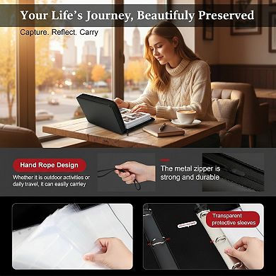 35mm Film Negative Storage Kit with 50 Acid Free Sleeves and Binder Box