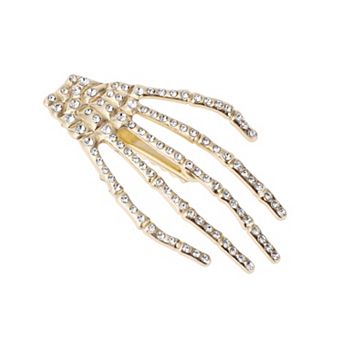 Rhinestone Palm Hair Clips for Home 1 pc