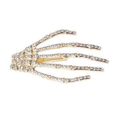 Rhinestone Palm Hair Clips for Home 1 Pc