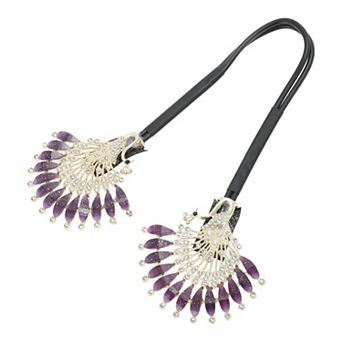 Elegant Peacock Hair Clips for Home 1 pc