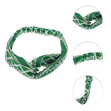 Fashion Love Sea Pattern Cross Elastic Hairband for Women 1 Pc