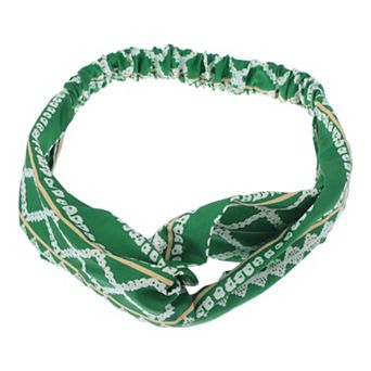 Fashion Love Sea Pattern Cross Elastic Hairband for Women 1 pc