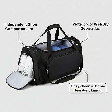 Durable Duffle Bag for Gym Travel Workout and Fitness