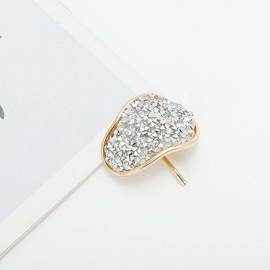 Rhinestone Cloud-shaped Ponytail Buckle Hair Clip for Women