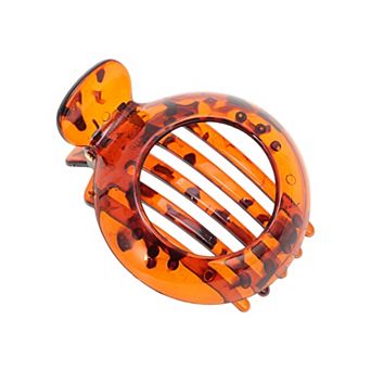 Elegant Round Hollow Hair Clip, Hairdo Clip 1 pc