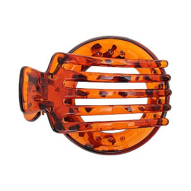 Elegant Round Hollow Hair Clip, Hairdo Clip 1 Pc
