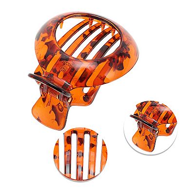 Elegant Round Hollow Hair Clip, Hairdo Clip 1 Pc