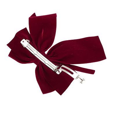 Fashion Bow Pearl Ribbon Spring Hair Clips 1 Pc