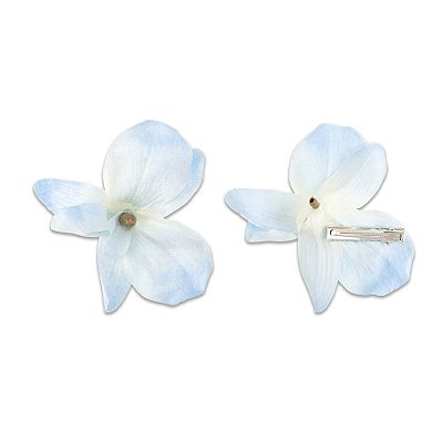 Elegant Flower Hair Clip for Women 2 Pcs