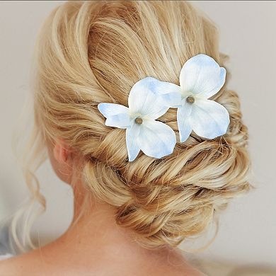 Elegant Flower Hair Clip for Women 2 Pcs