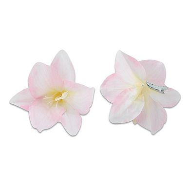 Simulated Flower Duckbill Clip for Women 2 Pcs